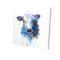 thumbnail image 1 of Aquarelle jersey Vache - Toile 36"x36 Pouces - Impression sur Demande, 1 of 5