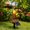 F#187, variant on Island Happy Hour Tropical Solar Parrot Garden Light, Colorful Parrot LED Lamp, Weatherproof Resin Sculpture, Stylish Decor for Tiki Bar, Backyard and Outdoor Space E