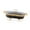 black, variant on Tnarru Ceramic Chafer Buffet Dish Tray Buffet Server Serving Dish Casserole Dish Casserole Tray for Birthday Holidays Picnic Parties white