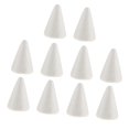 thumbnail image 1 of 10pcs 7cm Cone Shaped Modelling Polystyrene Ornaments DIY Crafts, 1 of 9