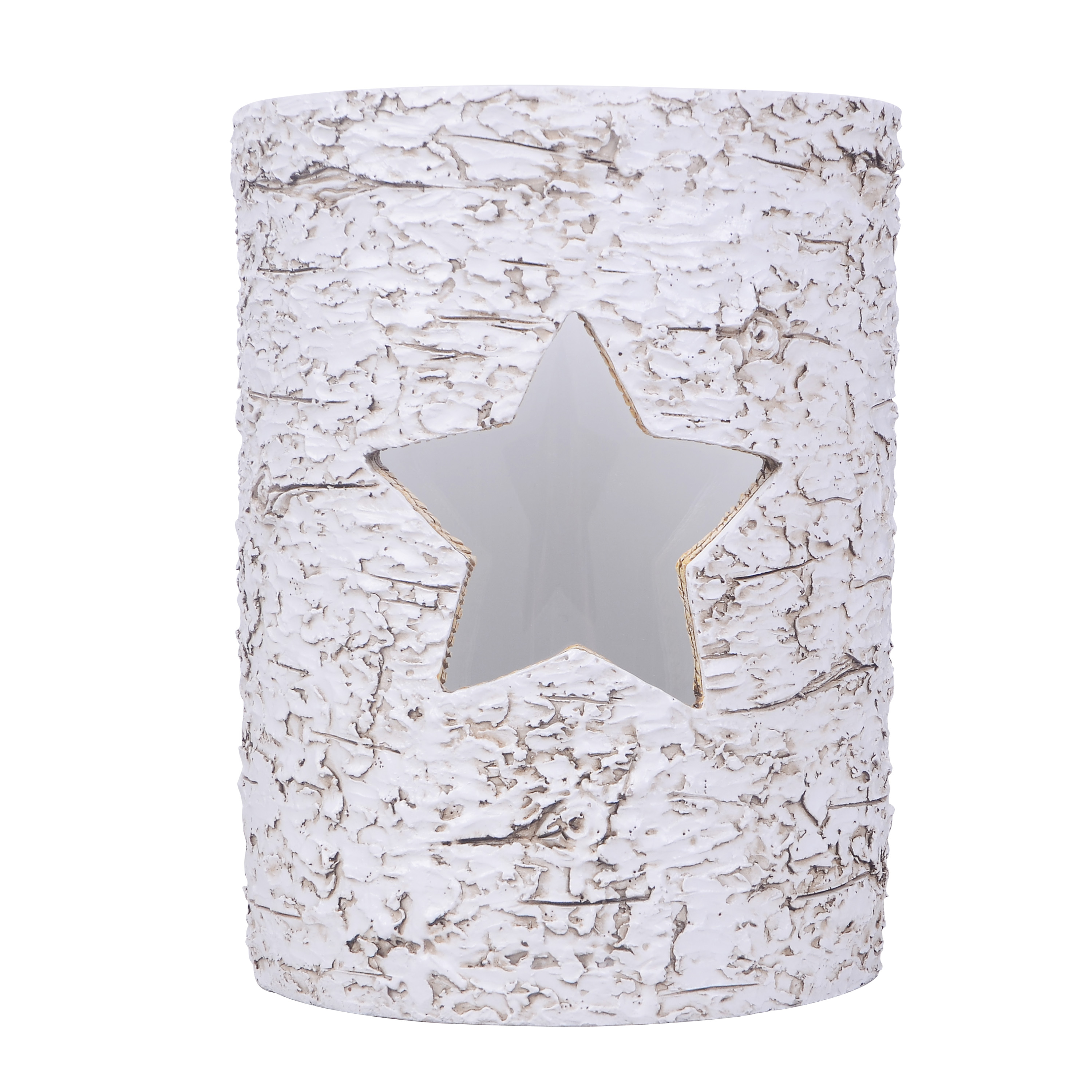 Better Homes And Gardens Star Hurricane Candle Holder Birch Finish Walmart Com Walmart Com
