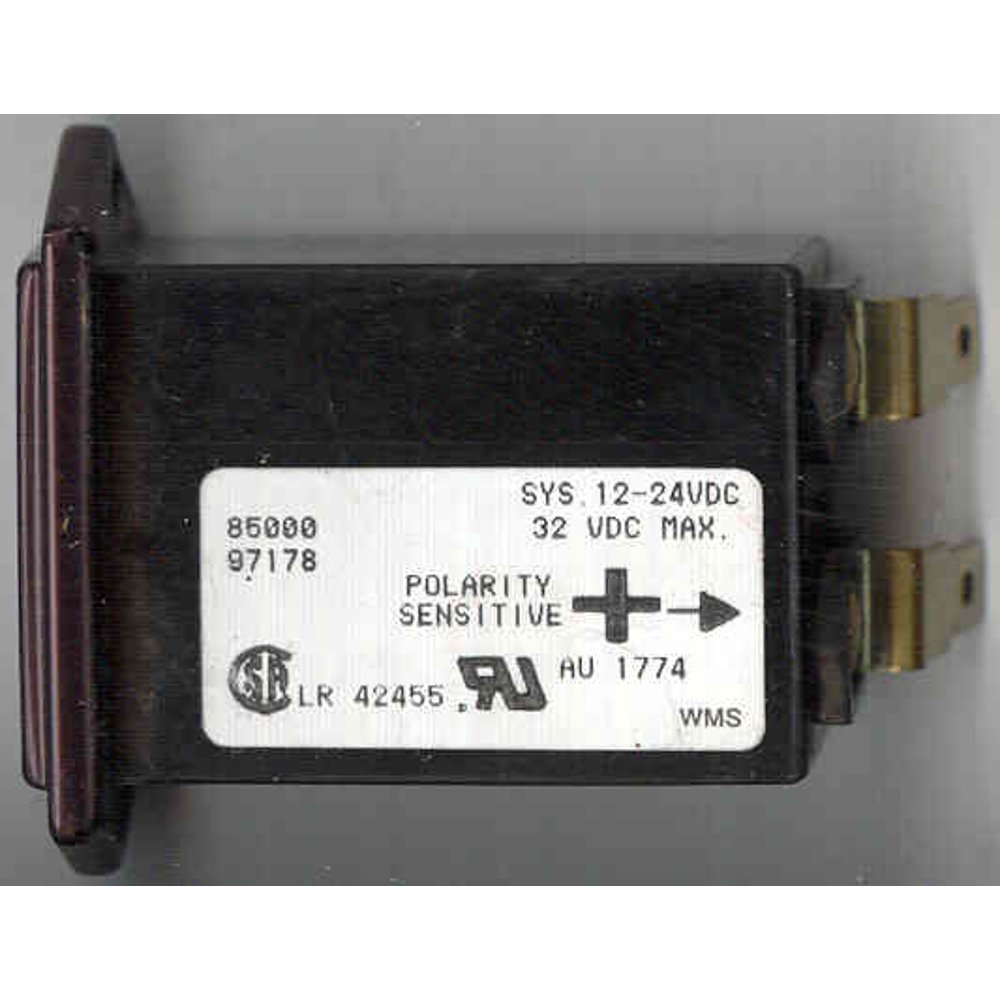 Hour Meter Hobbs, Sys, 1224VDC, 32VDC Max. Polarity Sensitive, LR