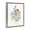 thumbnail image 4 of Stupell Industries Mixed Wildflower Buds Plants & Flowers Painting Gray Floater Framed Canvas Art Print Wall Art, 25 x 31, 4 of 10