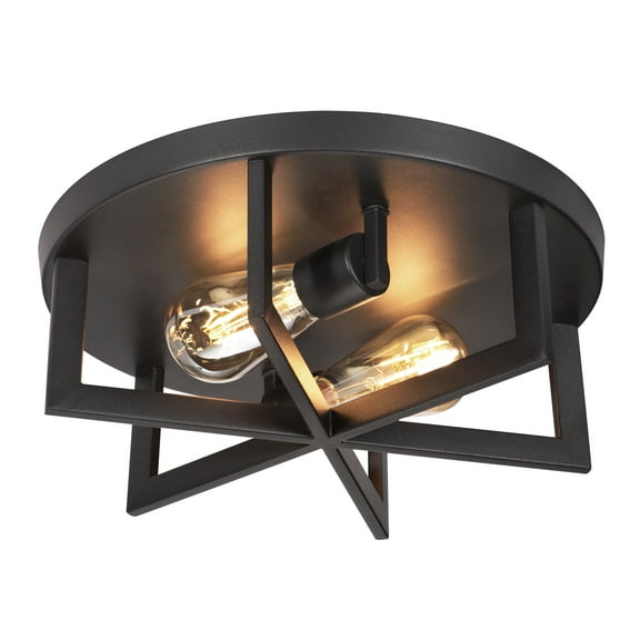 RIRF14MBBK AFX Rivers - 2 Light Flush Mount