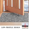 thumbnail image 3 of Black Leopard Print Door Rugs,Washable Non Slip Door Mats Indoor,Decorative Door Mats,Entry Mat Indoor for Entrance,Bedroom,Kitchen,Bathroom,17"x30", 3 of 6