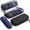 Black, variant on PETGLE Insulin Cooler Travel Case with 2 x 90g TSA Approved Ice Packs, Diabetic Medication Insulated Cooling Bag for Insulin Pens and Diabetic Supplies Storage, Compact for Daily Life and Trips