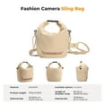 thumbnail image 7 of K&F Concept Camera Sling Bag Small Compact Case, Cute Soft Camera Pouch Handbag for Urban Street Photography, 7 of 7