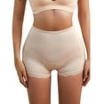 thumbnail image 3 of Xmarks Women's Padded Seamless Shapewear Panties 3 Packs Hip Enhancer Underwear Shaper Shorts, 3 of 11
