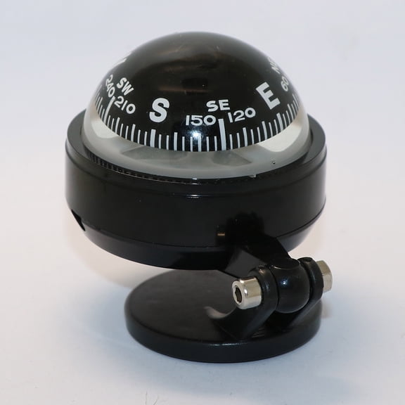 Outdoor Adjustable Compass with Clear Display, Compact Size 7.4 x 6 x 6.2 CM for Hiking and Navigation