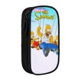thumbnail image 2 of Simpsons Pencil Case Durable Pen Carrying Case Lightweight Pencil Bag Pouch Box Organizer Pencase Black, 2 of 8