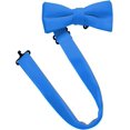 thumbnail image 5 of GHSDFBB Holdu2019Em 1" Teens & Men Suspender and Bow Tie Set EXTRA STURDY POLISHED CLIPS, Pre-tied Bow Tie, Perfect for Tuxedo, 5 of 5