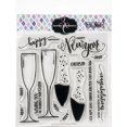 thumbnail image 2 of Colorado Craft Company Clear Stamps 6"X6"-Champagne Celebrations-Big & Bold, 2 of 3