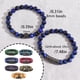 thumbnail image 5 of Guardurnaity de piedra Natural para hombres y mujeres, reemplazo decorativo antiguo portátil, brazalete Flexible para padres, adorno de joyería Ropa, zapatos y accesorios Miscelánea Amarillo claro, 5 of 6