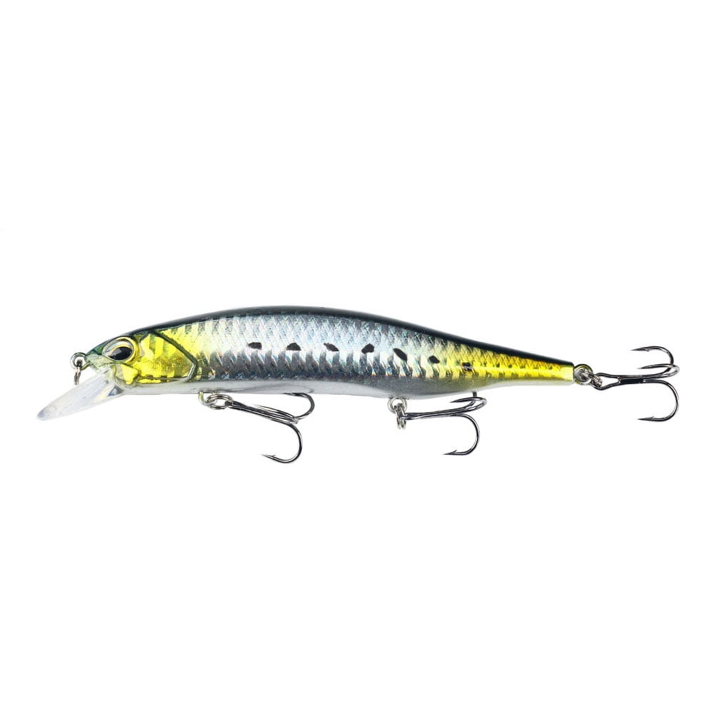 HENGJIA Fishing Lures Large Hard Bait Minnow VIB Lure with Treble Hook Life-Like Swimbait Fishing Bait Popper Crankbait Sinking Lure for Trout Bass Walleye Redfish