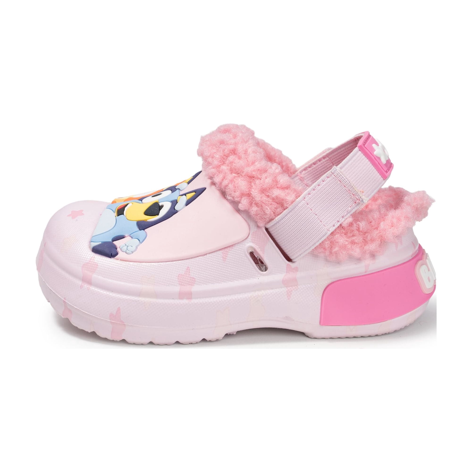 Bluey Toddler Faux Fur Lined Clogs