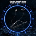 thumbnail image 4 of Auriculares Bluetooth, auriculares inalámbricos, intraauriculares con reducción de ruido, magnéticos, para colgar en el cuello, sonido nítido, baja latencia, para juegos, deportivos, Bluetooth., 4 of 7