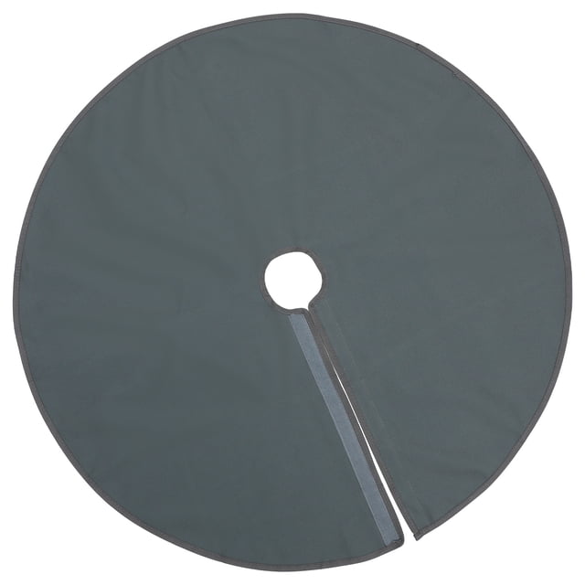 CIMAXIC 1 Pce Support de Base de Parasol Extérieur Housse Imperméable Anti-Poussière (Gris), 35.43"X35.43"X0.04 Pouces