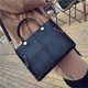 thumbnail image 5 of LHSHID Women's Leather Tote Bag Vintage Shoulder Crossbody Large Daily Purse Handbag (Black), 5 of 6