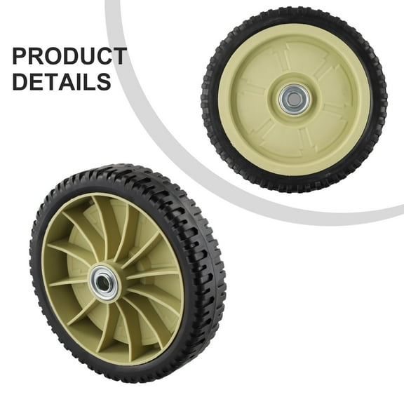 Wheel for Efficient Hand Push Lawn Mower s with