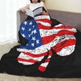 thumbnail image 6 of Fuzoiu American St Patrick's Day Print Ultra-Soft Micro Fleece Blanket,All Seasons Flannel Throw, Lightweight Blanket for Bed, Sofa, Couch, Movie Night, Camping, and Travel-60"x50", 6 of 7