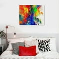 thumbnail image 5 of RUIYC - Colorful paint Abstract all Art, Oversize Canvas Art Giclee Prints on Free Cotton Canvas for Home Decor, 5 of 5