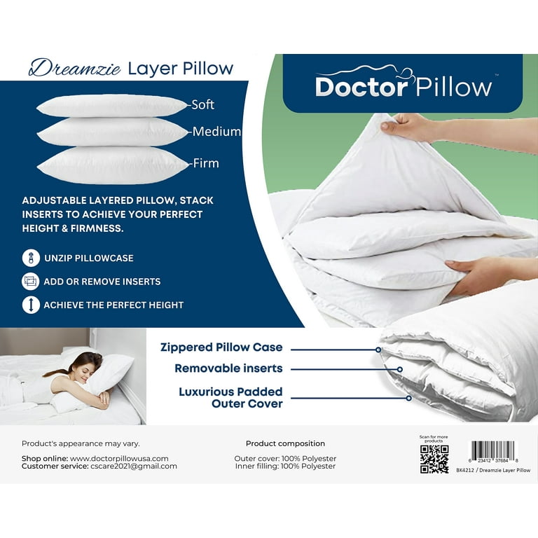 Dreamzie Adjustable Therapeutic Pillow