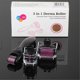 thumbnail image 1 of Kit de herramientas de rodillo de masaje antienvejecimiento facial con microagujas 3 en 1,negro,11 Feliz Sencillez, 1 of 4