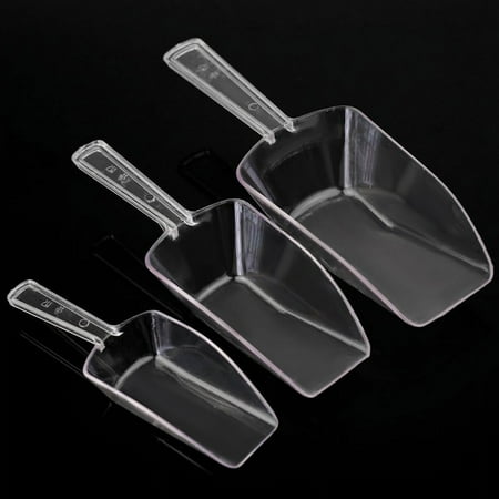 

3 Plastic Shovel Sweet Favor Candy Bar Ice Sugar Buffet Scoops Party Wed~