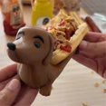 thumbnail image 5 of Puppy Shaped Serving Tray Dachshund Snack Holder for Home, 5 of 5
