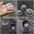 thumbnail image 3 of Crystal Ball Display Base Acrylic Sphere Stand for Decor Durable Sturdy Portable Lightweight, 3 of 8