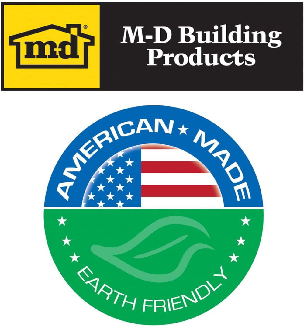M-D Building Products 03376 Plastic Turbine Vent Cover Black 