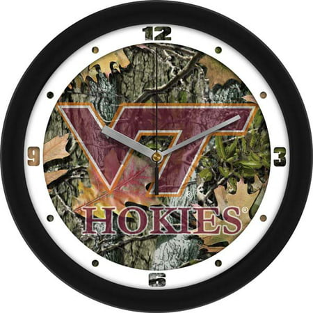 Virginia Tech Camo Wall Clock
