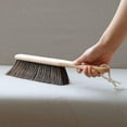 thumbnail image 3 of Soro Essentials- 8" Hand Broom Counter Brush with Tampico Bristles- Counter Brush with Soft Bristles and Wooden Handle Dusting Brush for Cleaning Counter Car Bed Couch Furniture, 3 of 6