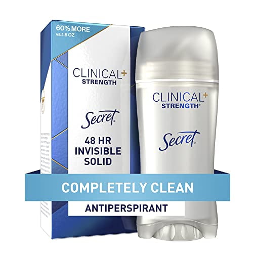 Secret Antiperspirant Clinical Strength Deodorant for Women, Invisible