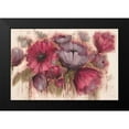 thumbnail image 2 of Art Atelier Alliance 18x13 Black Modern Framed Museum Art Print Titled - Garden Jaunts Panel, 2 of 5