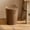 B, variant on 2 Gallon Wooden Flip-Top Trash Can with Lid for Living Room Bedroom Home Hotel,Round Wastebasket for Bathroom Office Dorm, Natural Odorless Paper Bin,B