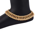 thumbnail image 3 of Efulgenz Indian Anklet for Women Faux Kundan Pearl Wedding Bridal Anklet Pair Bracelet Payal Foot Jewelry Set, 3 of 4