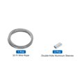 thumbnail image 3 of Unique Bargains 33Ft(10M) Wire Rope 304 Stainless Steel Cable 5/16" (8 mm) Vinyl Coated with 2pcs Screw Chuck Transparent, 3 of 7