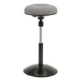 thumbnail image 2 of Sit-to-Stand Active Stool w/ Pivot Round Seat-Gray, 2 of 6
