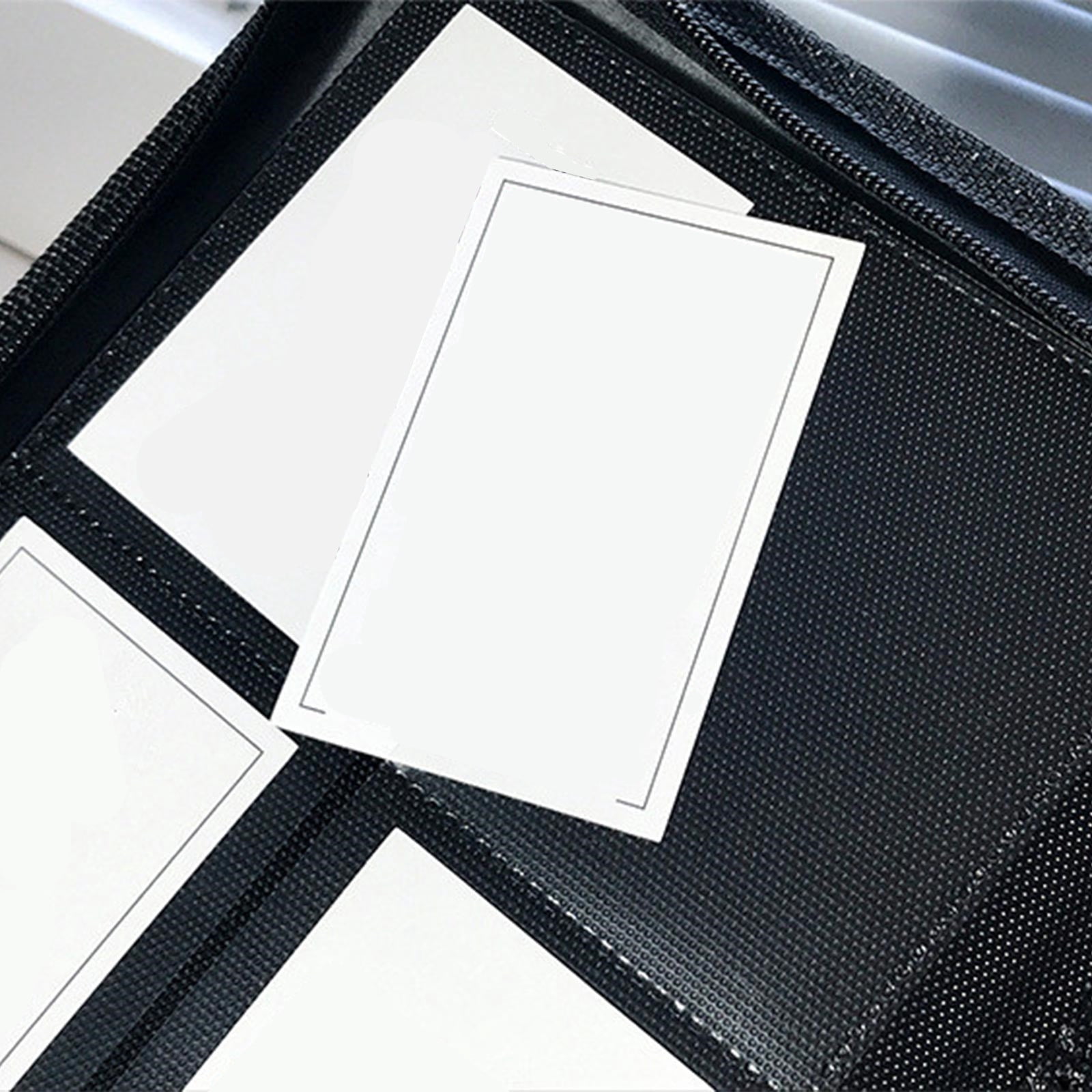 20 Pages Waterproof Card Binder 4 Grids 160 Pocket Trading Card Album Folder Game Card Loading Pocket Album Pages Binder