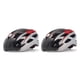 thumbnail image 2 of Casco de bicicleta Wosthever montaña ajustable plateado y rojo Tamaño libre 2Conjunto, 2 of 6