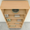 thumbnail image 4 of BBF Studio C - Bookcase - 5 shelves - TFL - natural maple, 4 of 6