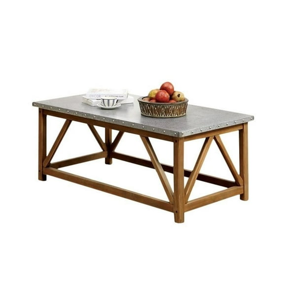 Kingfisher Lane Coffee Table in Natural Tone