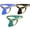 3Pack:BrightBlue&Black&Green, variant on TANBOM Men's Nylon Sexy Thong Underwear Precise Coverage Bulge Pouch Breathable Comfortable Bright Blue M