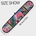 thumbnail image 3 of Yayeee Double Oven Mitt Kitchen Heat Resistant Baking 35" x7" Quilted Glove, Art Cat, 3 of 6