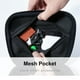 thumbnail image 3 of Funda protectora de viaje para mandos de PlayStation 5/4 y Xbox Series X/S/One, compatible con el mando Nintendo Switch Pro - Bolsa de almacenamiento resistente, 3 of 6