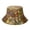 A-Gold419, variant on Unisex Hat Glitter Bucket Hat Hip Hop Street Style For Stage Performance Party Outdoor Daily Headwear