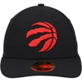 thumbnail image 2 of Men's New Era Black Toronto Raptors Team Low Profile 59FIFTY Fitted Hat, 2 of 5