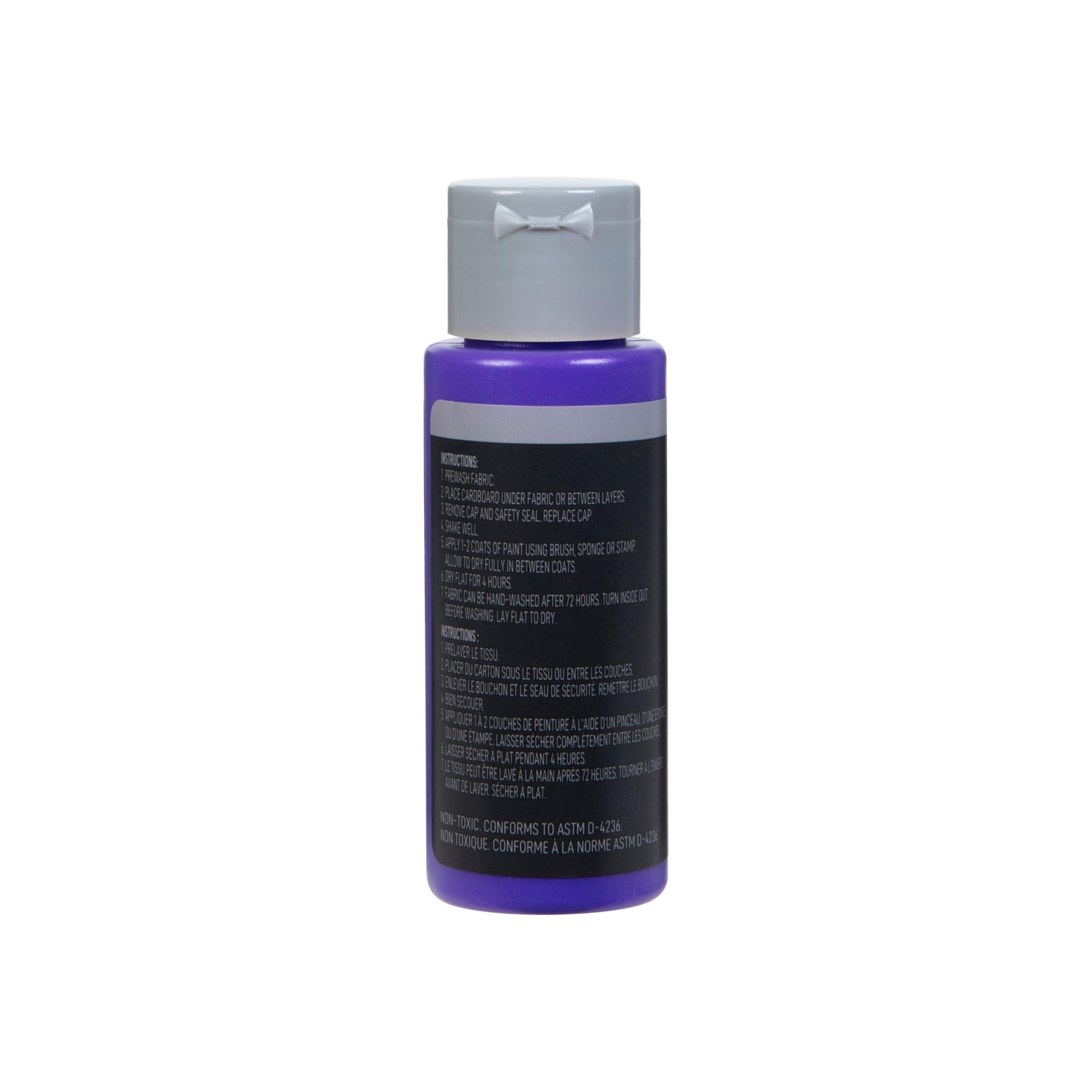 Make Market Iridescent Teal Brush-On Fabric Paint - 2oz Bottles in