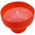 thumbnail image 1 of Popcorn Microwave Silicone Foldable Red Kitchen Easy Tools Diy Popcorn Bucket Bowl Maker with Lid, 1 of 7